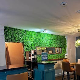 Amazon bar feature wall