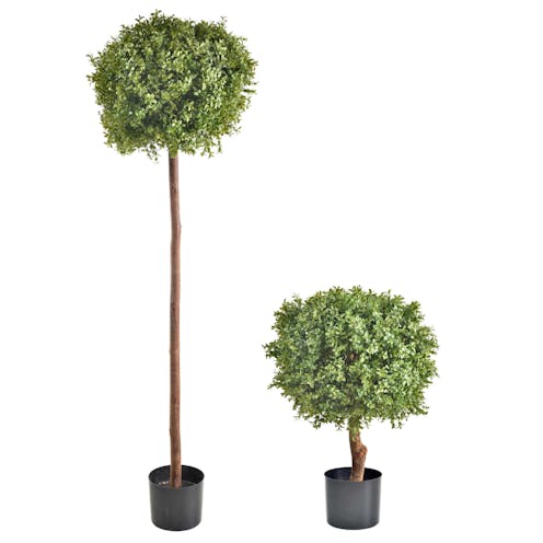 Artificial Boxwood Ball Plants