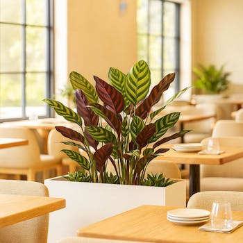 Calathea Artificial Plant