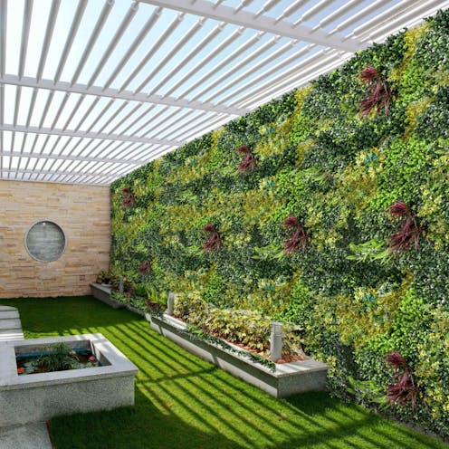 Safari Green Wall Tile Garden